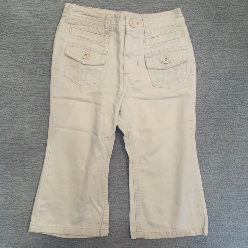 Cute Old Navy off white pants with pockets!